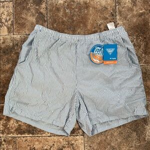 Columbia Men’s Blue Striped trunks